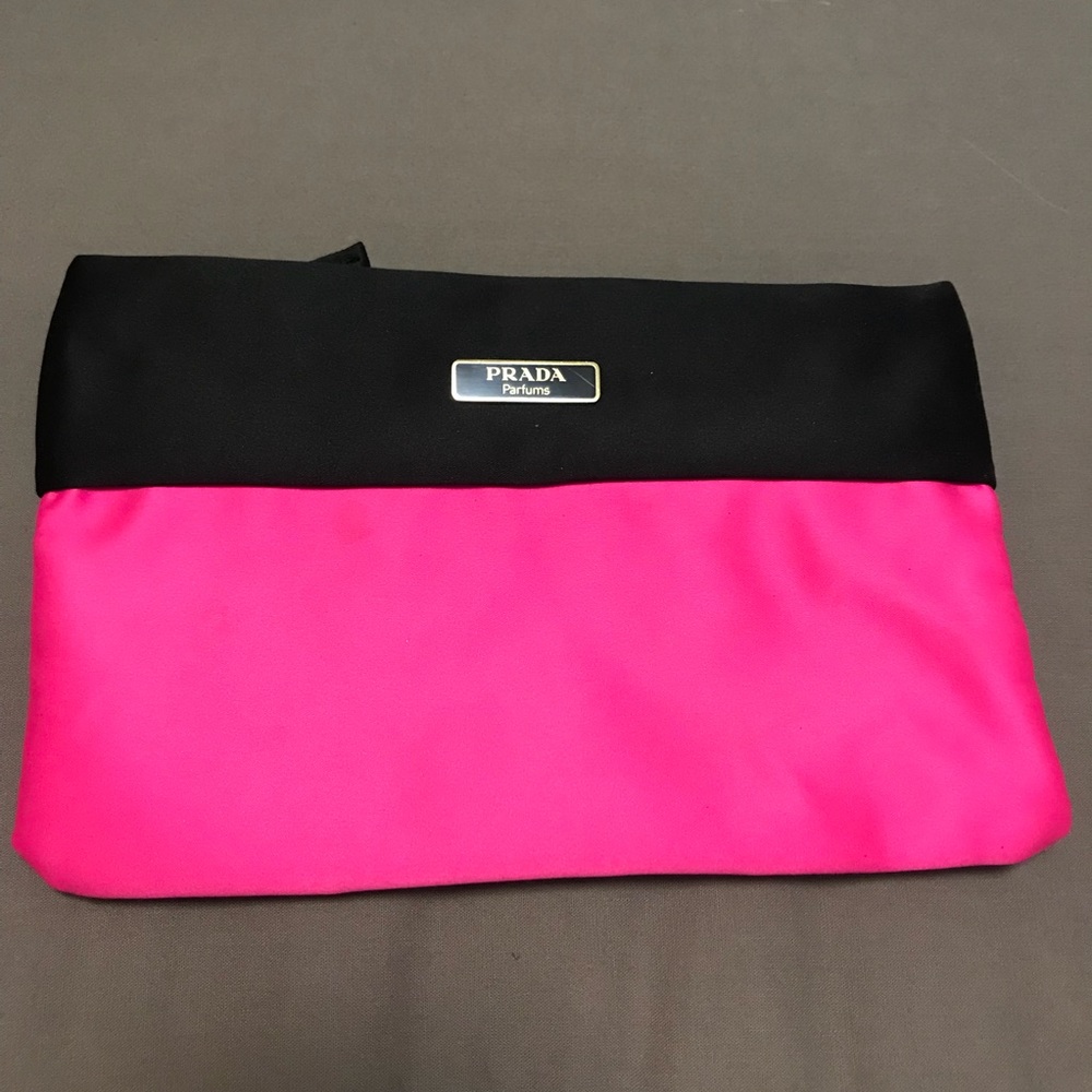 Prada clutch/makeup bag